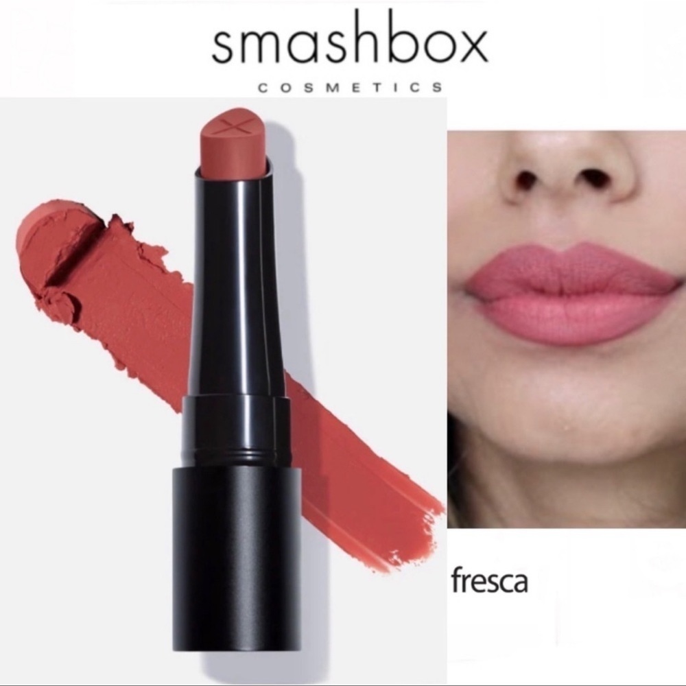 long-wearing, transfer-resistant, vegan lipstick, teardrop-shaped tip